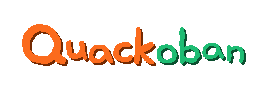 Quackoban logo outlined